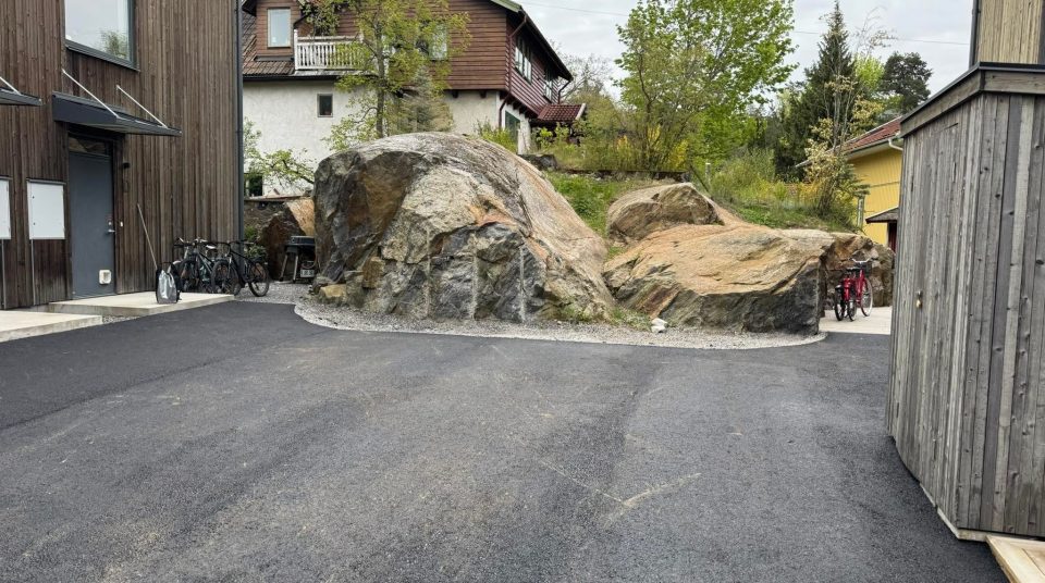 Betong-projekt i Bromma