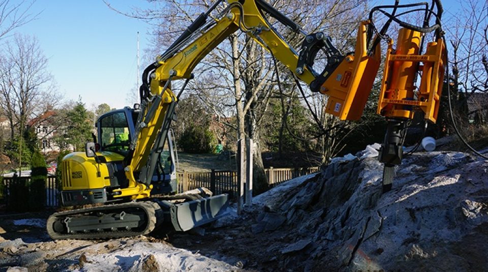 Betong-projekt i Bromma