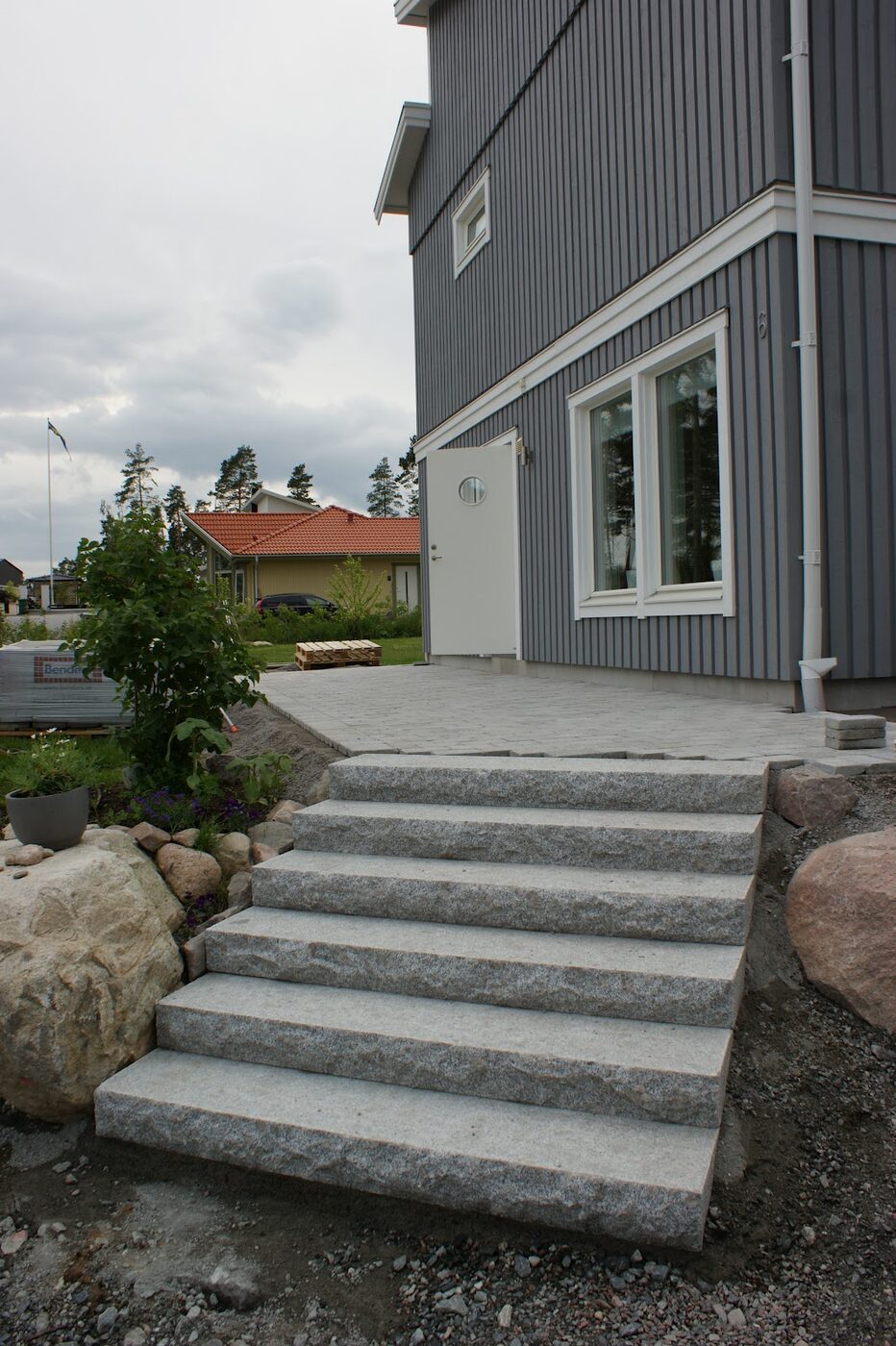 Betong-projekt i Bromma
