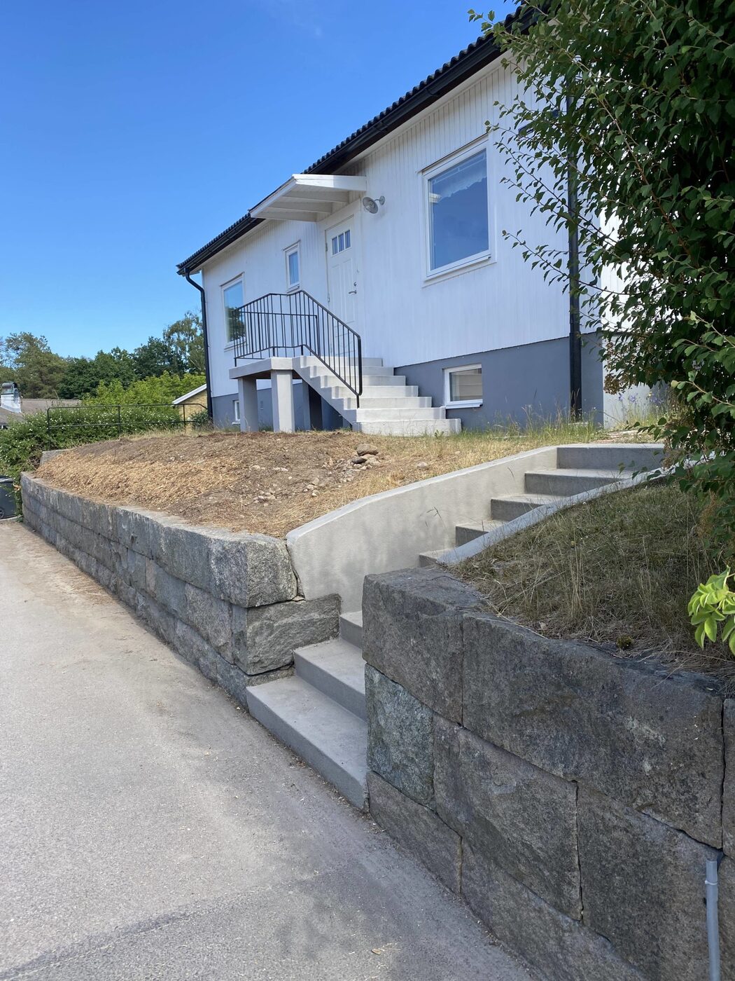 Betong-projekt i Bromma
