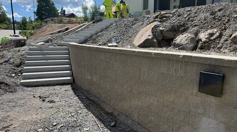 Betong-projekt i Bromma