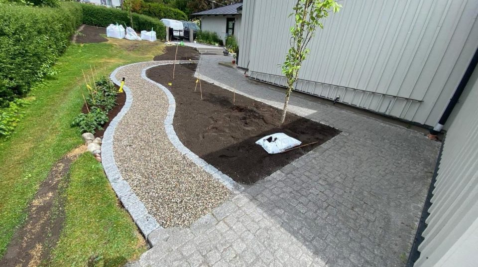 Betong-projekt i Bromma