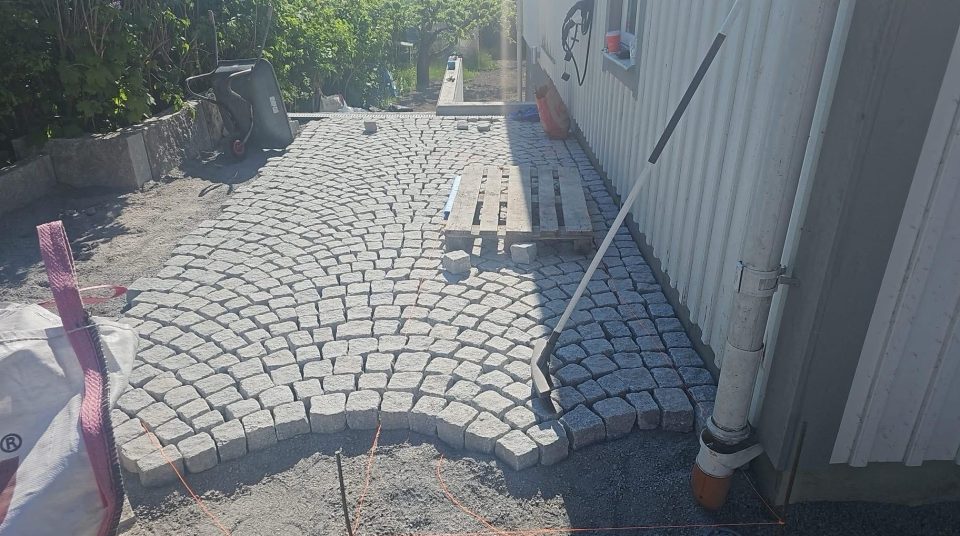 Betong-projekt i Bromma