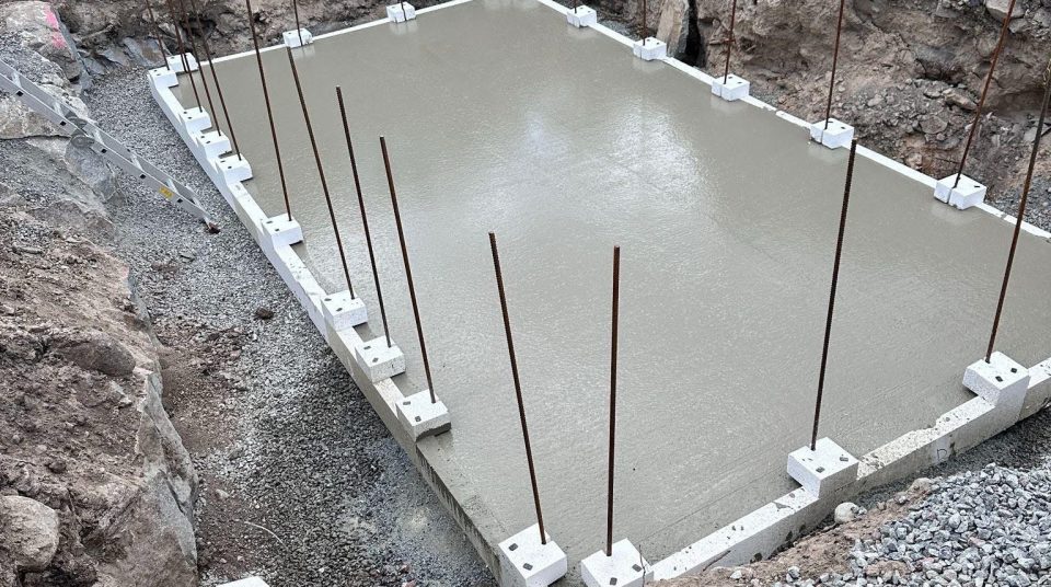 Betong-projekt i Bromma