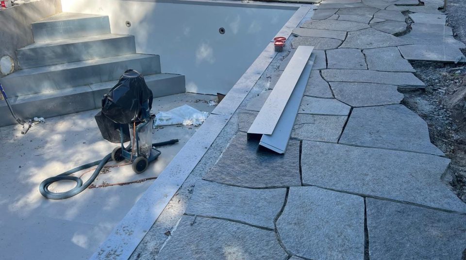 Betong-projekt i Bromma